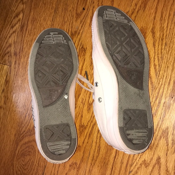 Converse Pink New York Graffiti Printed Sneakers - Picture 4 of 4